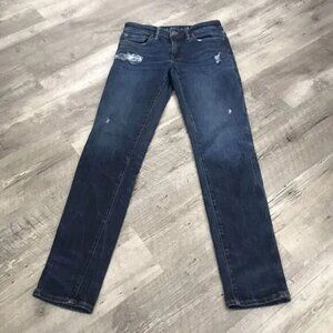 American Eagle Jeans Mens 28x32 Skinny Next Level AirFlex Dark Blue Denim